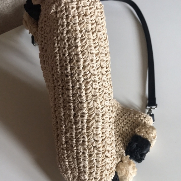 Topshop straw pom-pom purse - Picture 12 of 15
